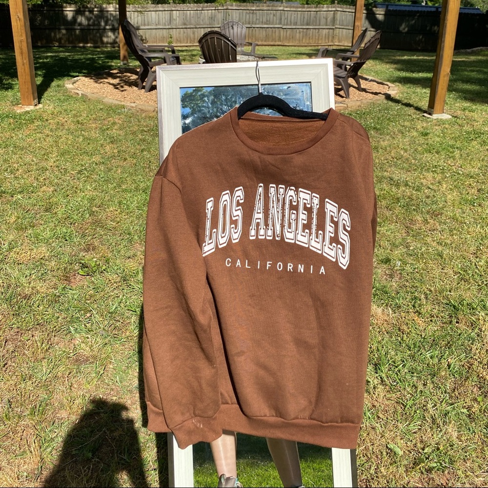 Brown Crewneck Sweatshirt